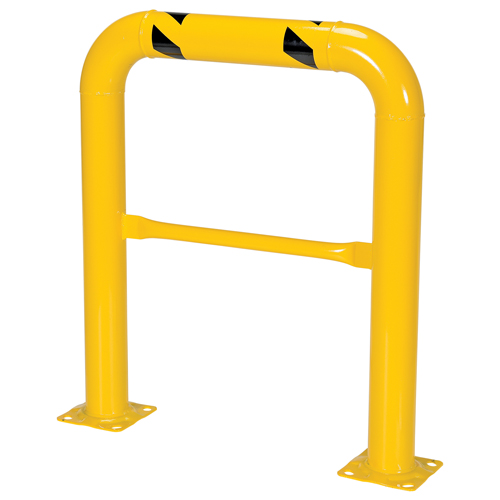 High Profile Machinery Guards, 3' W x 3.5' H, Yellow Pryde Industrial Inc.
