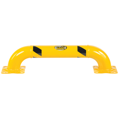 Garde-corps &agrave; profil bas pour rayonnages, 3' la x 0,75' h, Jaune Pryde Industrial Inc.