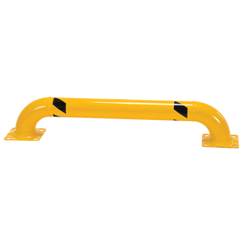 Low Profile Rack Guards, 4' W x 0.75' H, Yellow Pryde Industrial Inc.