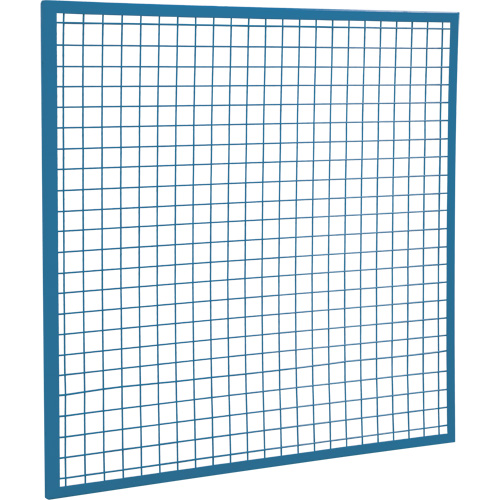 Wire Mesh Partition Components - Panels, 4' H x 4' W Pryde Industrial Inc.