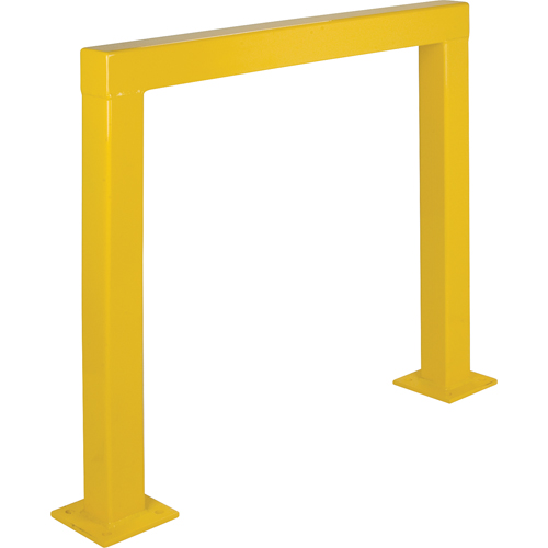 Safety Guards, 4' W x 3.5' H, Yellow Pryde Industrial Inc.
