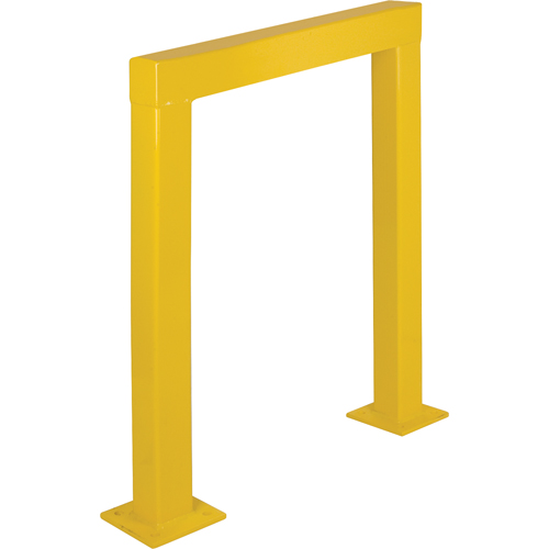 Safety Guards, 3' W x 3.5' H, Yellow Pryde Industrial Inc.