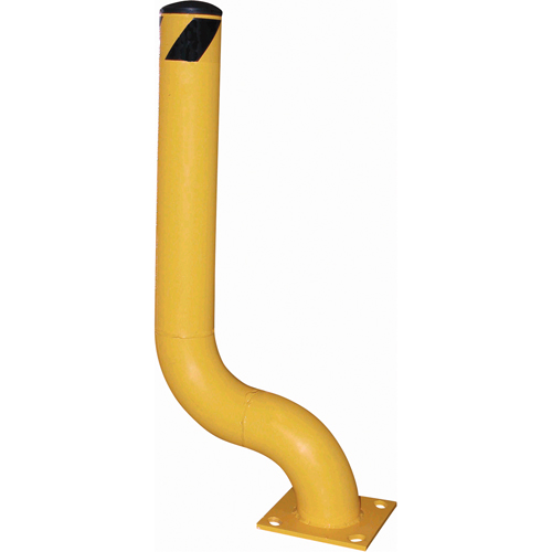 Borne d&eacute;sax&eacute;e, Acier, 48-1/8" h x 8" la, Jaune Pryde Industrial Inc.