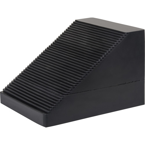Cale de roue, 10-5/8" x 8-5/8 x 7", Noir Pryde Industrial Inc.
