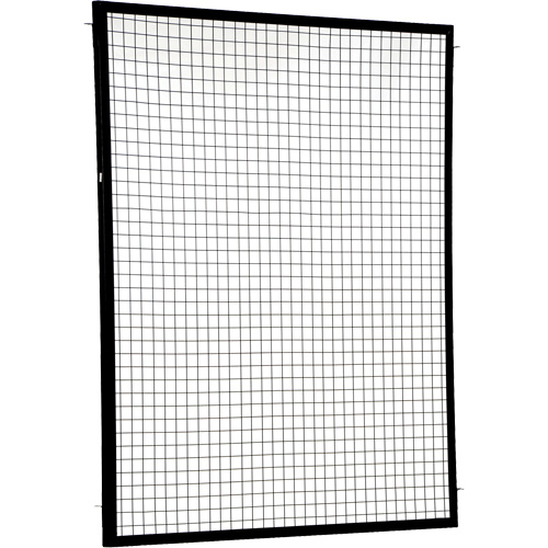 Panneau de protection p&eacute;rim&eacute;trique ajustable, 6' h x 5' la, Noir Pryde Industrial Inc.