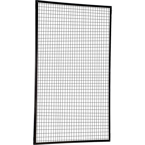 Panneau de protection p&eacute;rim&eacute;trique ajustable, 8' h x 5' la, Noir Pryde Industrial Inc.