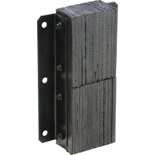 Butoir de quai lamell&eacute;, Vertical, Caoutchouc, 13-1/4" la x 4-1/2" p x 20" h Pryde Industrial Inc.