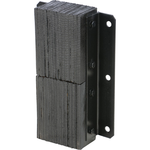 Butoir de quai lamell&eacute;, Vertical, Caoutchouc, 13-1/4" la x 4-1/2" p x 20" h Pryde Industrial Inc.