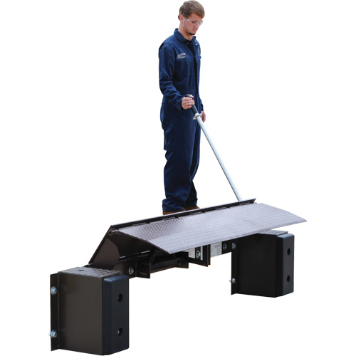 Niveleur de quai m&eacute;canique Edge-O-Dock, 99" la, 72" Largeur de la plateforme, 29" Port&eacute;e Pryde Industrial Inc.