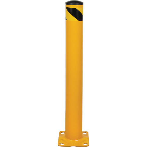 Butoir, Acier, 36" h x 4-1/2" la, Jaune Pryde Industrial Inc.