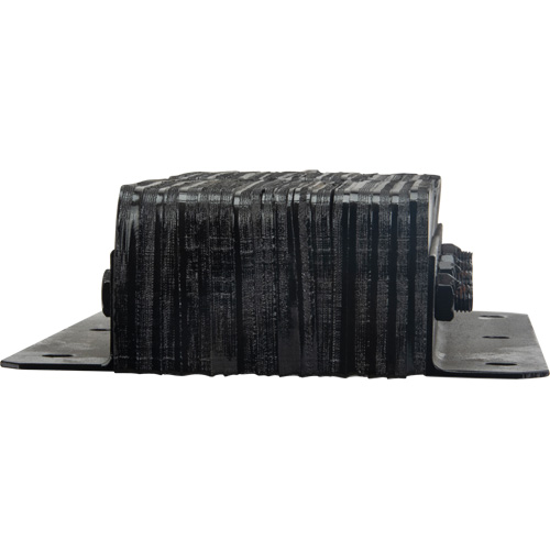 Laminated Dock Bumpers, Vertical, Rubber, 11" W x 4" D x 20" H Pryde Industrial Inc.