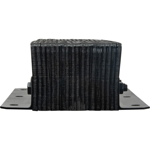 Laminated Dock Bumpers, Vertical, Rubber, 11" W x 6" D x 20" H Pryde Industrial Inc.