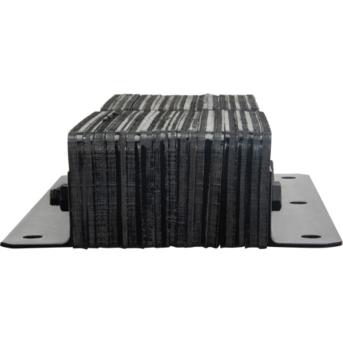 Butoirs de quai lamell&eacute;s, Vertical, Caoutchouc, 11" la x 4" p x 24" h Pryde Industrial Inc.