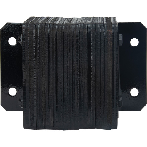 Butoirs de quai lamell&eacute;s, Horizontal, Caoutchouc, 12" la x 4" p x 10" h Pryde Industrial Inc.