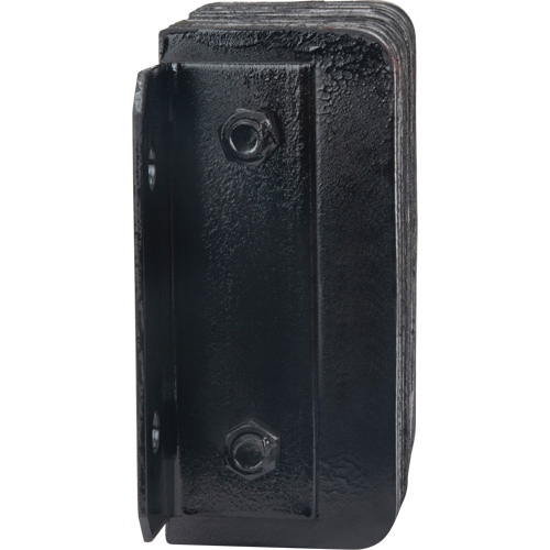 Butoirs de quai lamell&eacute;s, Horizontal, Caoutchouc, 12" la x 4" p x 10" h Pryde Industrial Inc.
