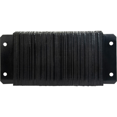 Butoirs de quai lamell&eacute;s, Horizontal, Caoutchouc, 24" la x 4" p x 12" h Pryde Industrial Inc.