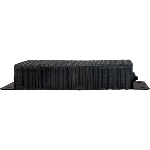 Butoirs de quai lamell&eacute;s, Horizontal, Caoutchouc, 24" la x 4" p x 12" h Pryde Industrial Inc.