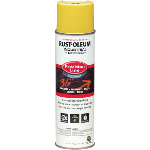 Water Based Inverted Marking Paint, 17 oz., Aerosol Can Pryde Industrial Inc.