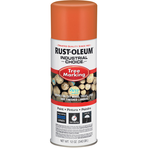 Peinture pour le marquage des arbres Industrial Choice T1600, Rose fluorescent, 16 oz Pryde Industrial Inc.