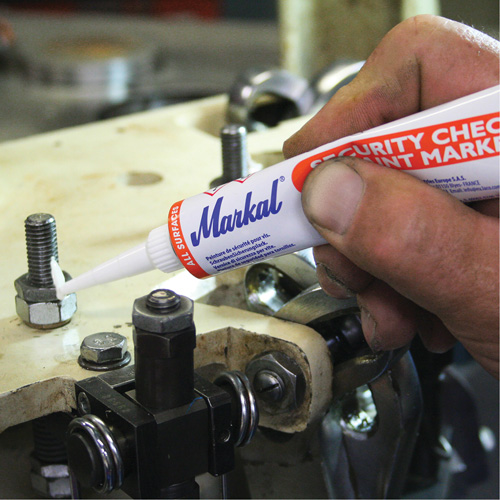 Marqueur de peinture de contr&ocirc;le de s&eacute;curit&eacute;, 1,7 oz, Tube, Vert Pryde Industrial Inc.