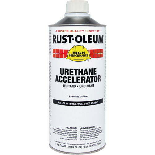 Acc&eacute;l&eacute;rateur d'ur&eacute;thane 9700/9800 &agrave; hautes performances, 32 oz, Bouteille Pryde Industrial Inc.