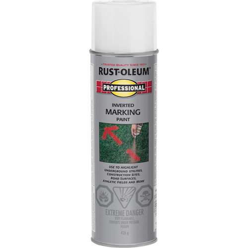 Inverted Marking Paint Spray, 426 g, Aerosol Can Pryde Industrial Inc.