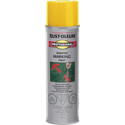 Inverted Marking Paint Spray, 426 g, Aerosol Can Pryde Industrial Inc.