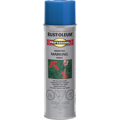 Inverted Marking Paint Spray, Aerosol Can Pryde Industrial Inc.