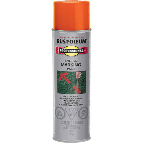 Peinture de marquage renvers&eacute; en a&eacute;rosol, Canette a&eacute;rosol Pryde Industrial Inc.