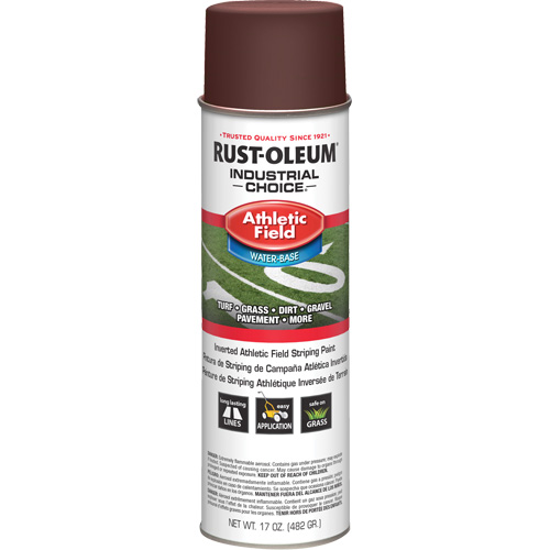 Peinture de lignage pour terrains de sport AF1600, Rouge, Canette a&eacute;rosol Pryde Industrial Inc.