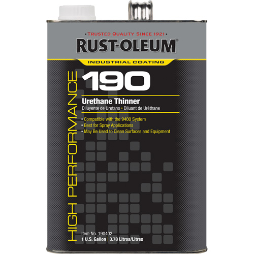 Diluant ur&eacute;thane 190, Gallon, 1 gal. Pryde Industrial Inc.