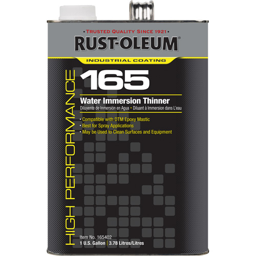 165 Water Immersion Thinner, Gallon, 1 gal. Pryde Industrial Inc.