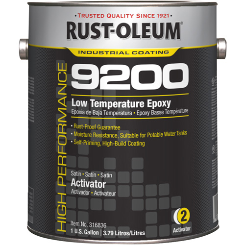 9200 System Low Temperature Epoxy Activator, Gallon Pryde Industrial Inc.