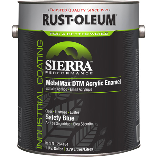 &eacute;mail acrylique DTM Sierra Performance MetalMax Plus, Gallon, Bleu Pryde Industrial Inc.