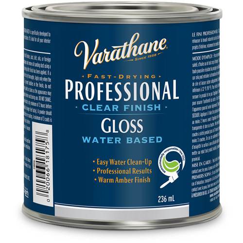 Varathane&reg; Professional Finish, 236 ml, Clear, Gloss Pryde Industrial Inc.