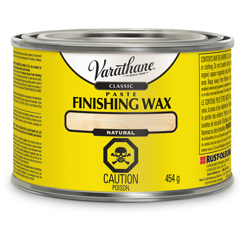 Varathane&reg; Classic Paste Finishing Wax, 450 g, Natural, Matte Pryde Industrial Inc.