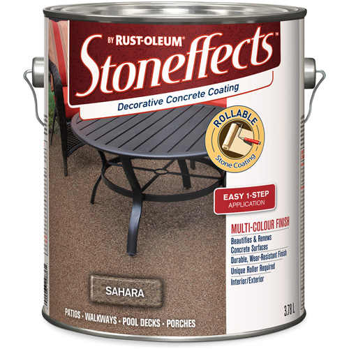 Rev&ecirc;tement de b&eacute;ton d&eacute;coratif Stoneffects, 3,78 L, Textur&eacute;, Beige Pryde Industrial Inc.