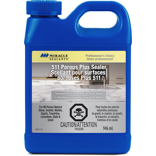 Scellant Porous Plus 511 Miracle Sealants, Cruche Pryde Industrial Inc.