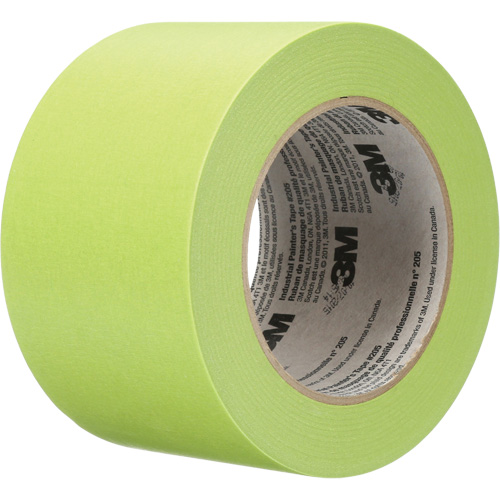 Ruban industriel 205 pour peintre, 72 mm (2-4/5") x 55 m (180'), Vert Pryde Industrial Inc.