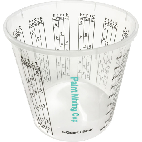 Plastic Paint Mixing Cup, 1.25 Litres Pryde Industrial Inc.