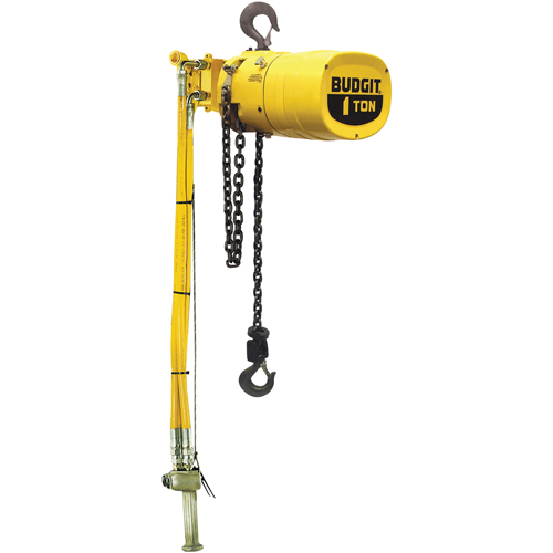 Palans pneumatiques Budgit s&eacute;rie 6000 Pryde Industrial Inc.