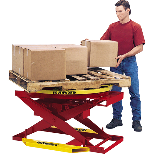Pallet Pal&reg; 360 Air Pneumatic Palletiser, 48" L x 36" W, 4500 lbs. Cap. Pryde Industrial Inc.