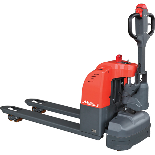 EFET33N Self-Propelled Electric Pallet Truck, 3300 lbs. Cap., 45" L x 21.25" W Pryde Industrial Inc.