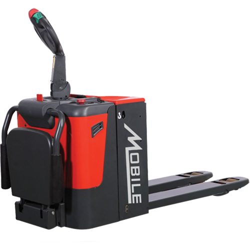 ESPT44N Self-Propelled "Ride-On" Electric Pallet Truck, 4400 lbs. Cap., 48" L x 21.3" W Pryde Industrial Inc.