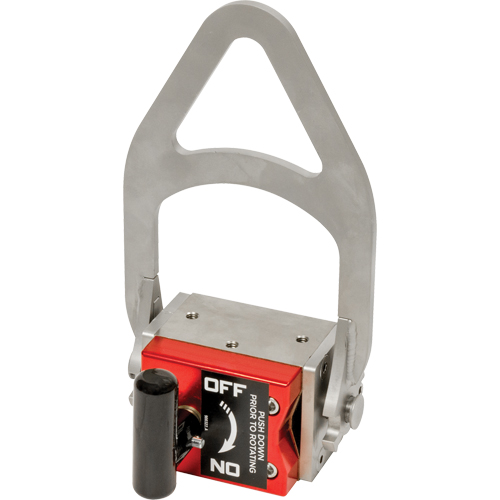 Dynamic Lift Magnets, 150 Holding Cap., 5" L x 2" W x 9" H Pryde Industrial Inc.