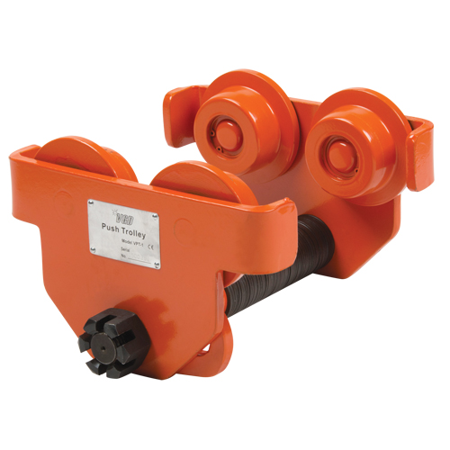 Push Trolley, 10000 lbs. (5 tons) Pryde Industrial Inc.