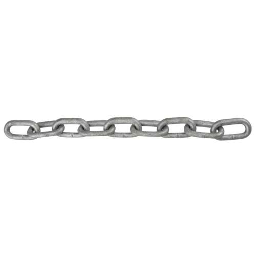 Chaîne &agrave; maillon droit, Acier &agrave; faible teneur en carbone, 1" x 100' (30,4 m) l, Calibre 30, Charge d'utilisation 17 900 lb (8,95 tonnes) Pryde Industrial Inc.