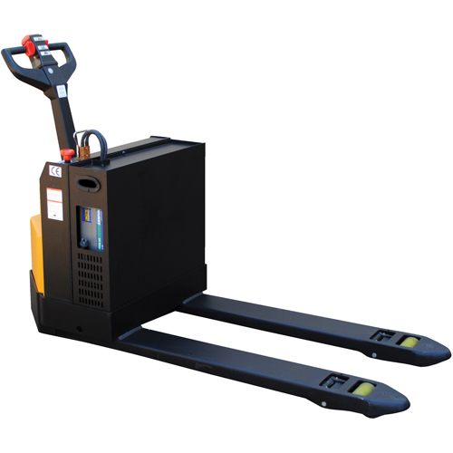 Fully Powered Electric Pallet Truck, 4500 lbs. Cap., 48" L x 30.25" W Pryde Industrial Inc.