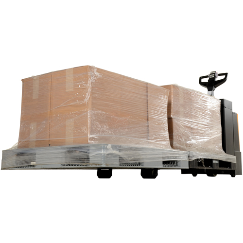Fully Powered Electric Pallet Truck With  Stand-On Platform, 4500 lbs. Cap., 96" L x 30" W Pryde Industrial Inc.
