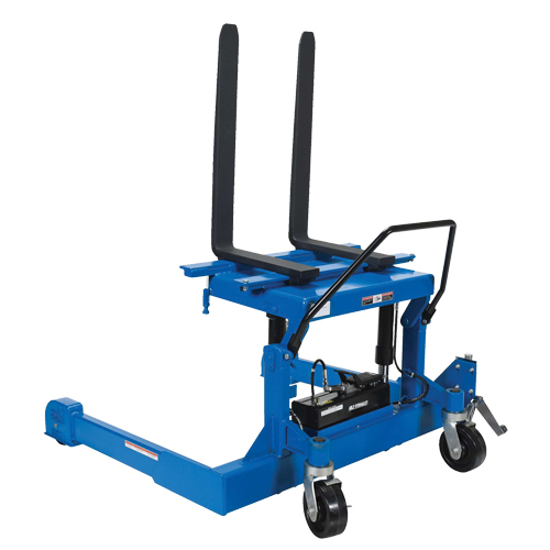 Straddled Ergonomic Tilter, 90° Tilt, 2000 lbs. Capacity, 72-13/16" L x 57-1/4" W x 29-1/4" H Pryde Industrial Inc.